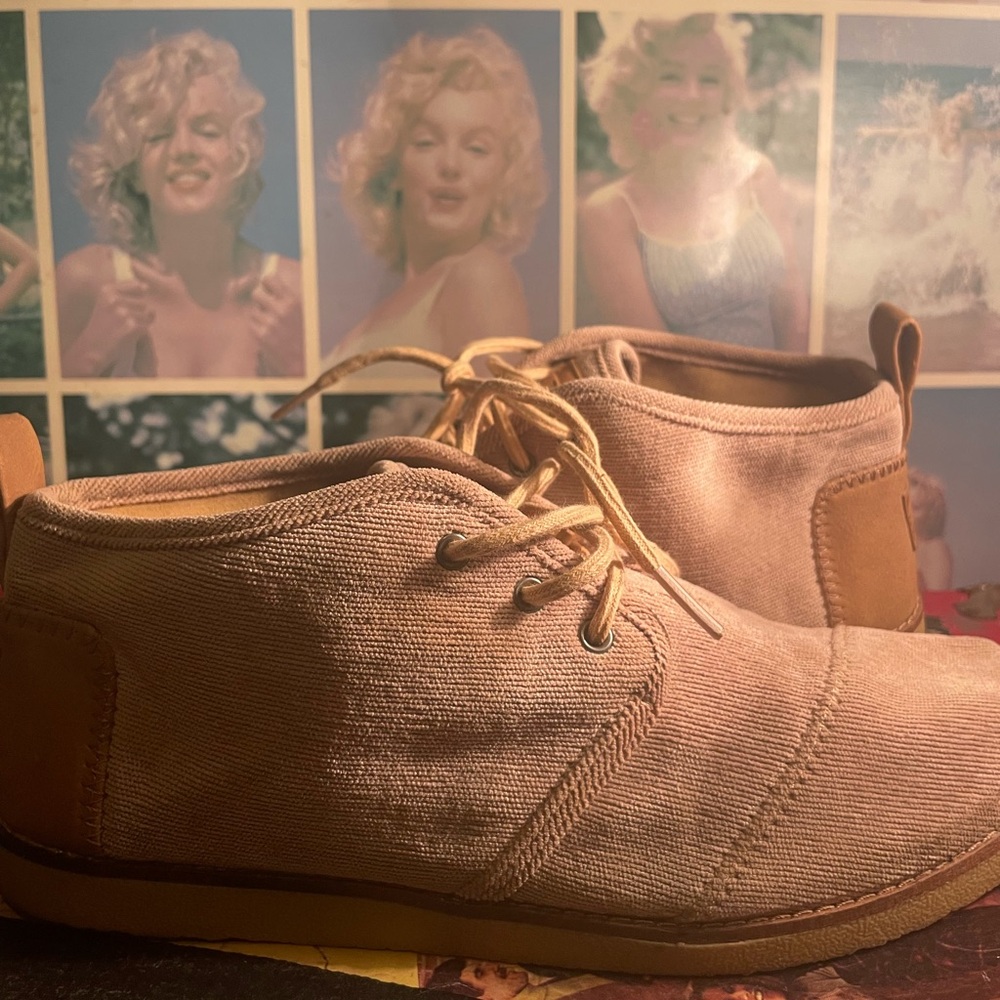 Toms Tan Ankle Boots